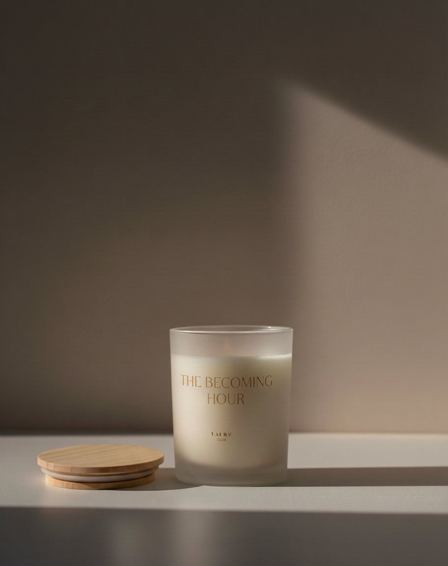 The Becoming Hour Candle |Tuberose & Peony