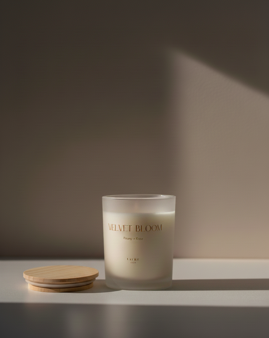 Velvet Bloom Candle | Peony and Rose