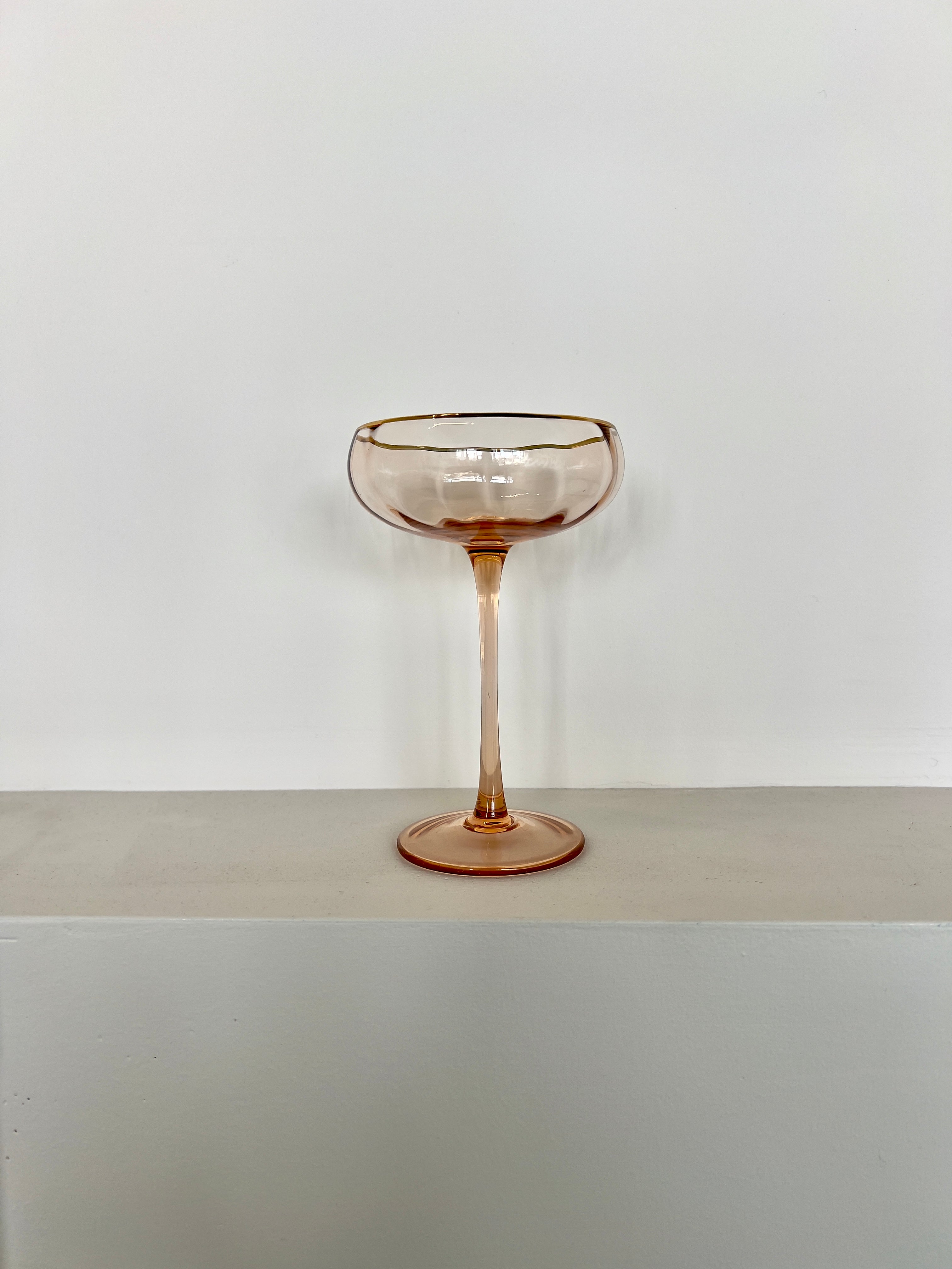 Ethereal Bloom Coupe Glasses | Preorder