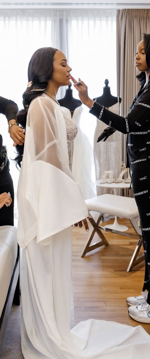 Preorder Delivery November 25 | Darling Luxe Robe with Sheer Top