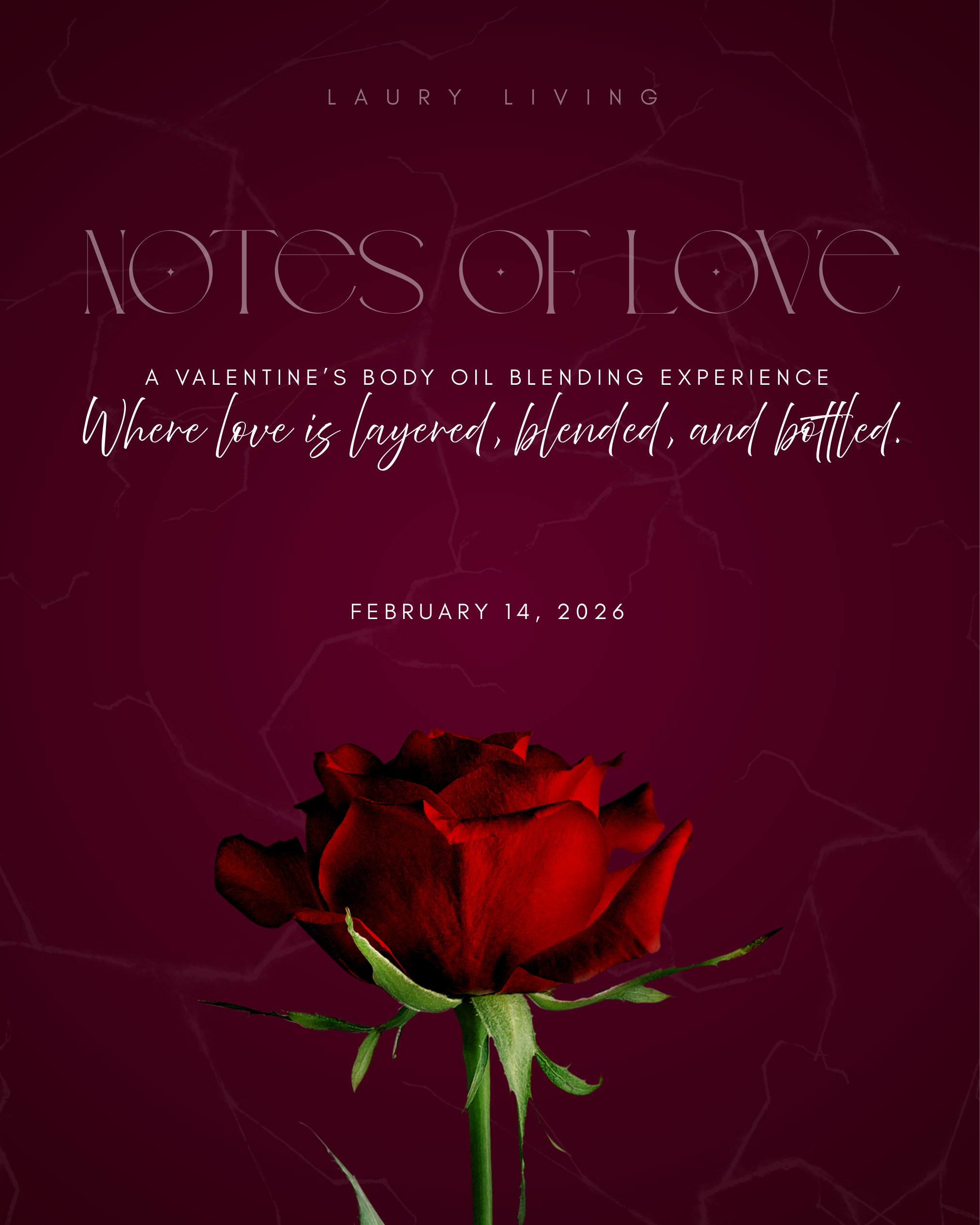 Notes of Love | A Valentine’s Body Oil Blending Experience - Party of 2