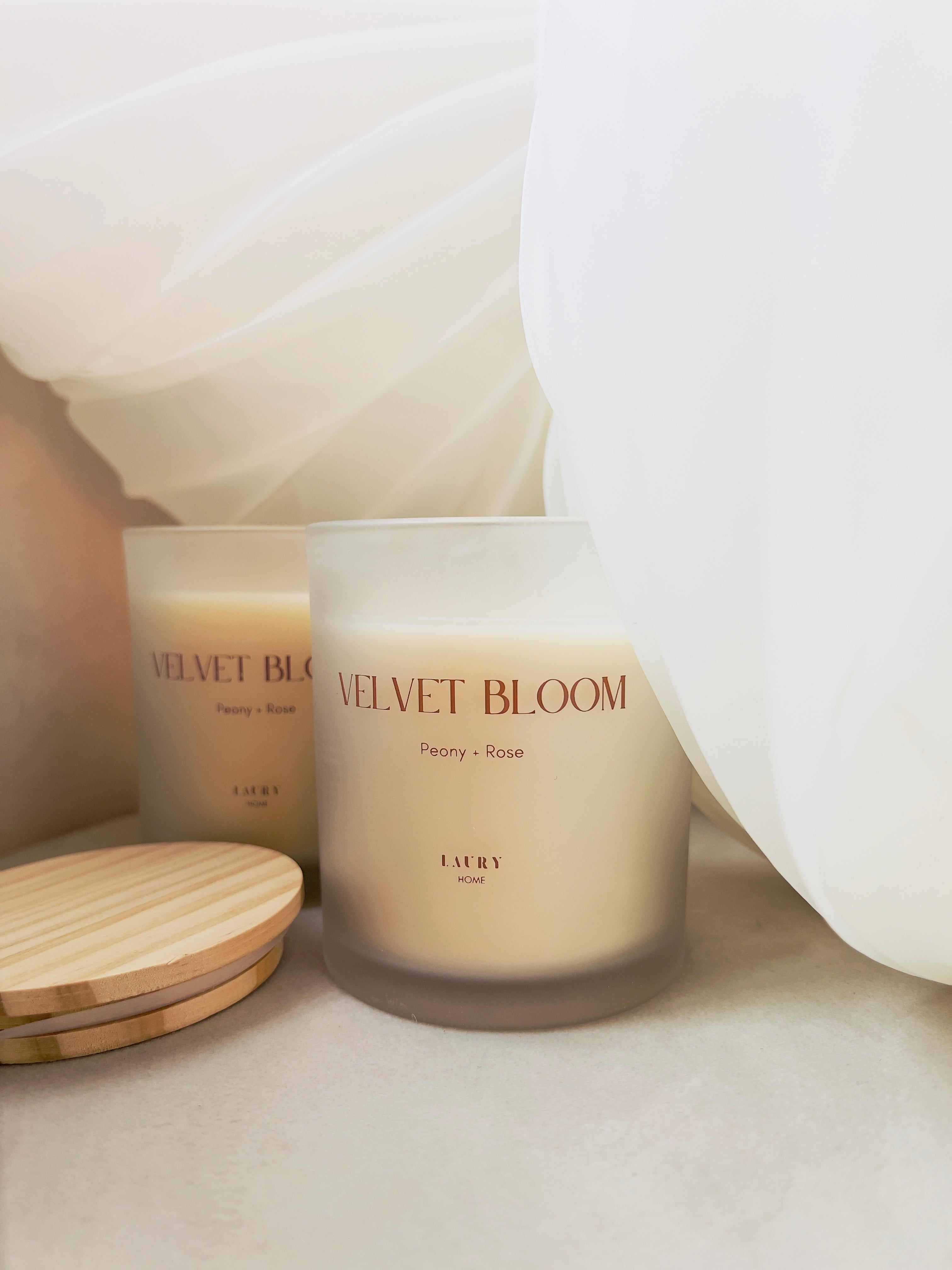 Velvet Bloom Candle | Peony and Rose